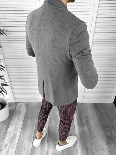 Tinuta barbati smart casual Pantaloni + Camasa + Sacou+Vesta 10457