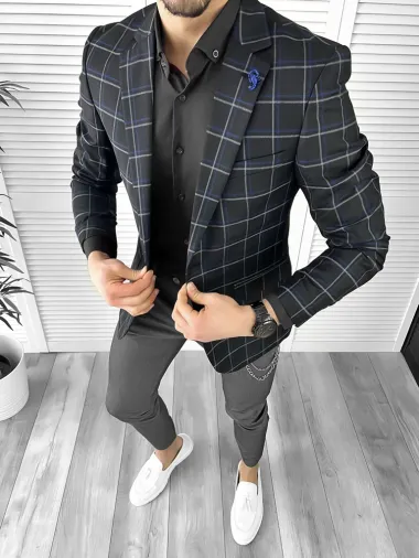 Sacou barbati slim fit 028 O3-5.1