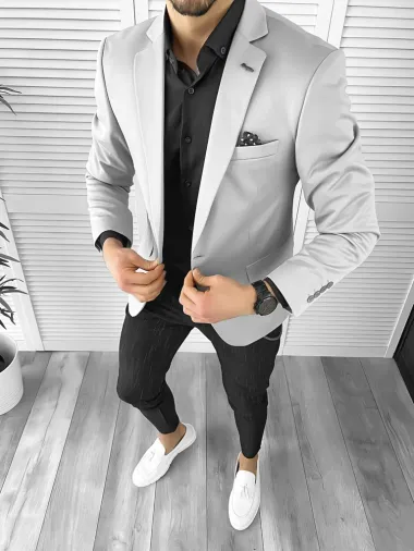 Sacou barbati slim fit 057 25-1.3