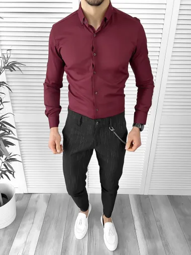 Tinuta barbati smart casual Pantaloni + Camasa 10340