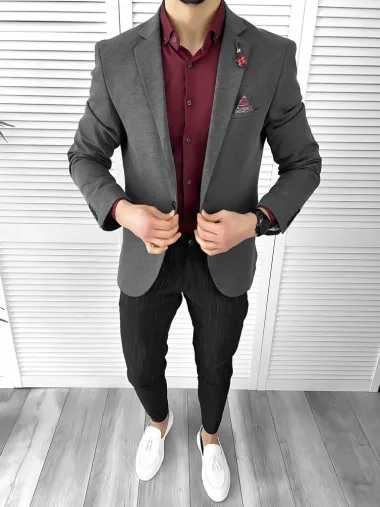 Sacou barbati slim fit 10349 45-2.2