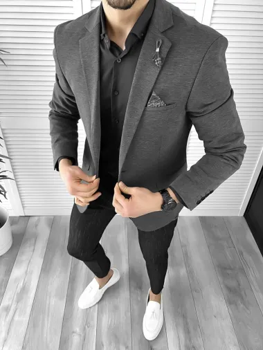 Sacou barbati slim fit 10349 45-2.2