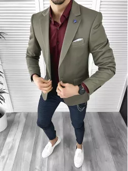 Tinuta barbati smart casual Pantaloni + Camasa + Sacou 10364