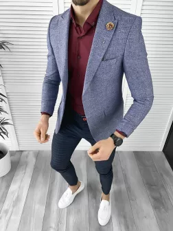 Sacou barbati slim fit 3100 17-3.1