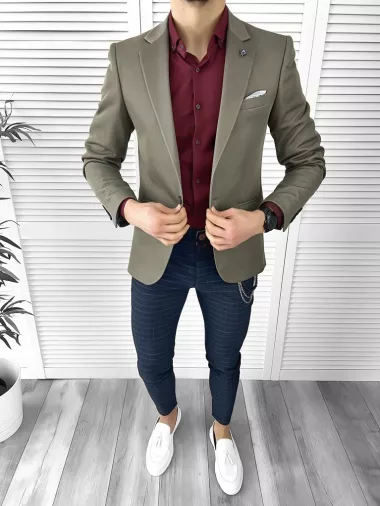 Sacou barbati slim fit 3141 O3-5.2