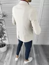 Sacou barbati slim fit bej CK32 D3-2.3
