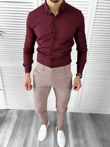 Tinuta barbati smart casual Pantaloni + Camasa 10317