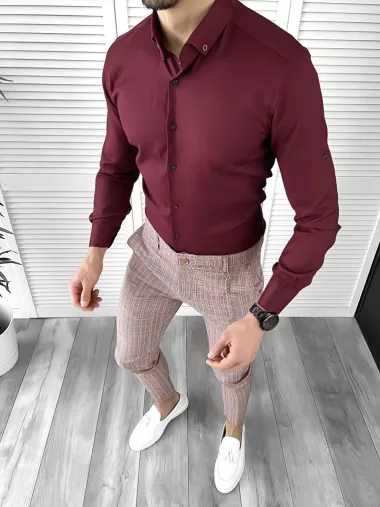 Tinuta barbati smart casual Pantaloni + Camasa 10317