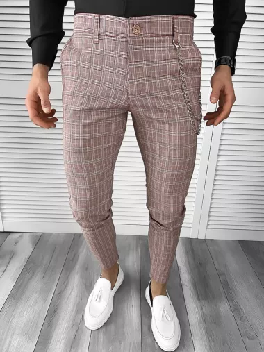Pantaloni barbati eleganti 7156 B8-2