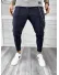 Pantaloni de trening bleumarin conici 10274 19-4.3
