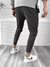 Pantaloni barbati casual regular fit gri inchis 7086 111-5