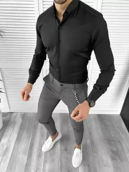Tinuta barbati smart casual Pantaloni + Camasa 10243