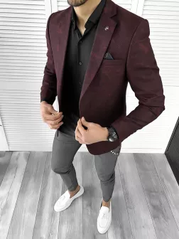 Tinuta barbati smart casual Pantaloni + Camasa + Sacou 10262