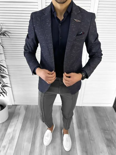Sacou barbati slim fit 10202 P20-4.1
