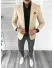 Sacou barbati slim fit bej 10209 O2-2.3