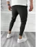 Pantaloni de trening negri conici 10142 O2-6.7