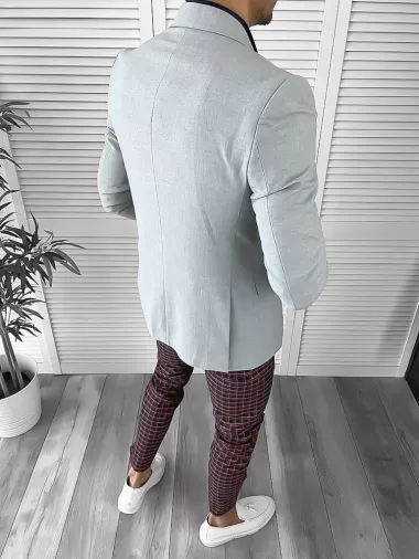 Tinuta barbati smart casual Pantaloni + Camasa + Sacou 10065