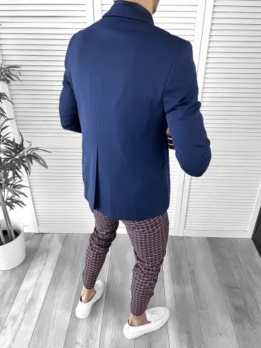 Tinuta barbati smart casual Pantaloni + Camasa + Sacou 10067