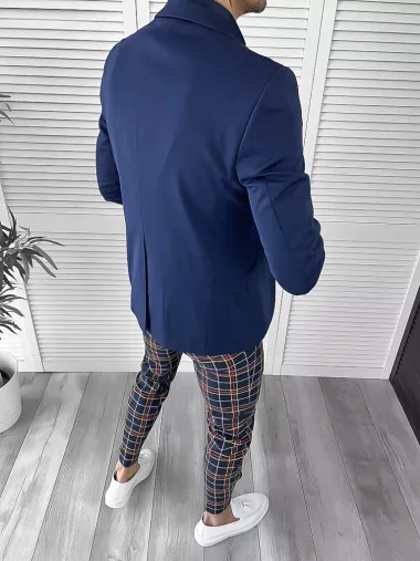 Tinuta barbati smart casual Pantaloni + Camasa + Sacou 10076