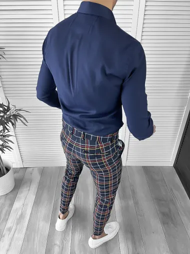 Tinuta barbati smart casual Pantaloni + Camasa 10078