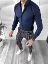 Tinuta barbati smart casual Pantaloni + Camasa 10078