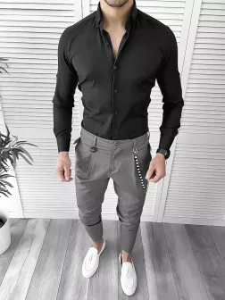 Tinuta barbati smart casual Pantaloni + Camasa 10101