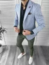 Tinuta barbati smart casual Pantaloni + Camasa + Sacou 10104