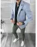 Tinuta barbati smart casual Pantaloni + Camasa + Sacou 10104