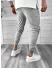 Pantaloni barbati casual gri 7182 B12-3