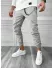 Pantaloni barbati casual gri 7182 B12-3