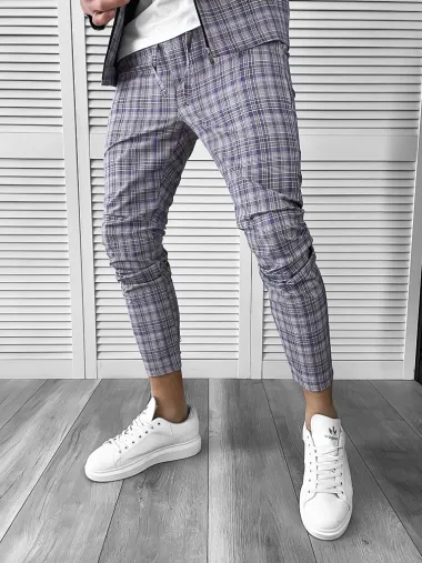 Trening barbati slim fit Pantaloni + Hanorac 10031 P19-5.3