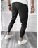 Pantaloni de trening conici negri B9869 D3-5.2 Pantaloni de trening conici negri B9869 D3-5.2