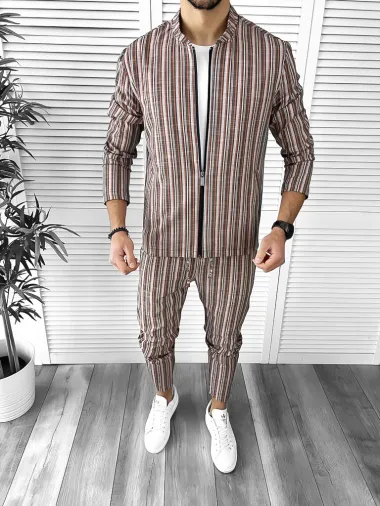 Trening barbati slim fit Pantaloni + Hanorac B9885 P18-5.2