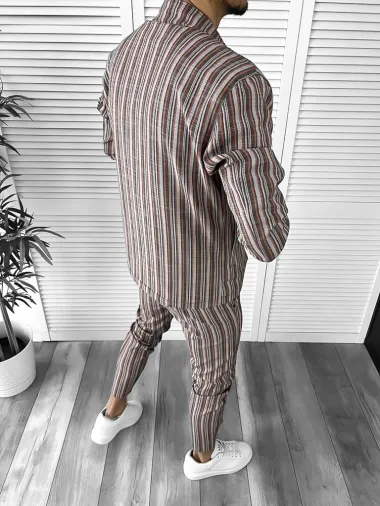 Trening barbati slim fit Pantaloni + Hanorac B9885 P18-5.2