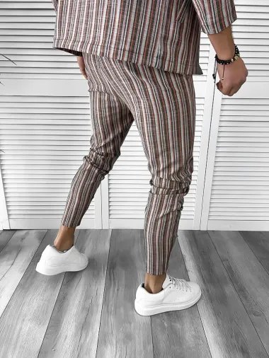 Trening barbati slim fit Pantaloni + Hanorac B9885 P18-5.2