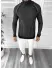Pulover barbati gros slim fit negru T3712 i15-5.1
