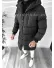 Geaca barbati groasa neagra de iarna 8041 D0-4