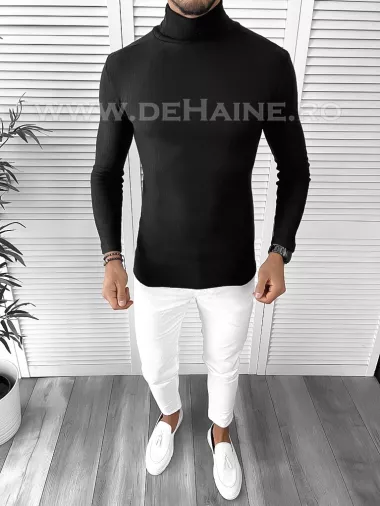 Helanca barbati neagra slim fit ZR B3310 V