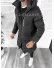 Geaca barbati groasa neagra de iarna 1550 Z2 E