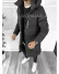 Geaca barbati groasa neagra de iarna 1550 Z2 E