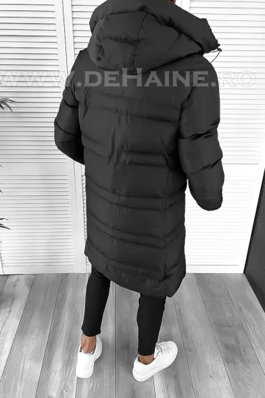 Geaca barbati groasa neagra de iarna 1550 57-4