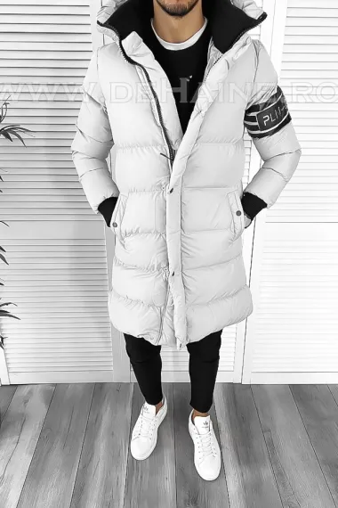 Geaca barbati groasa gri de iarna 9020 57-2