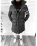 Geaca barbati groasa neagra de iarna 9020 76-5