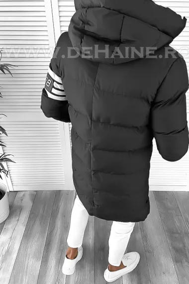 Geaca barbati groasa neagra de iarna 9020 76-5