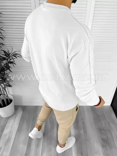 Hanorac barbati alb slim fit K151 i3-1.3