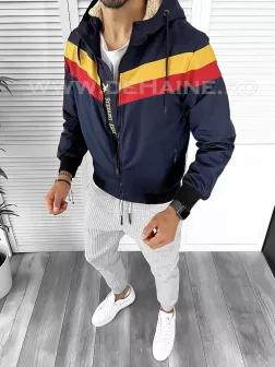 Geaca barbati bleumarin de iarna B9613 57-1