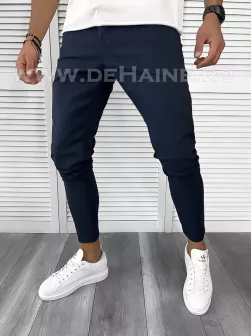 Pantaloni barbati casual bleumarin B9603 H2-3