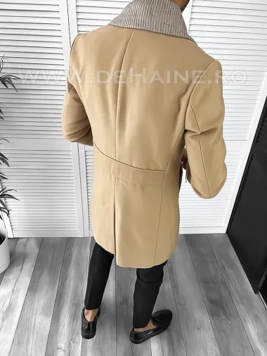 Palton barbati bej B9553 P18-6.1