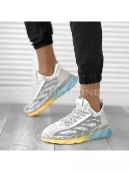 Adidasi barbati casual gri F12 N10-1