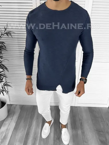 Bluza barbati bleumarin slim fit T3659 P20-2.2